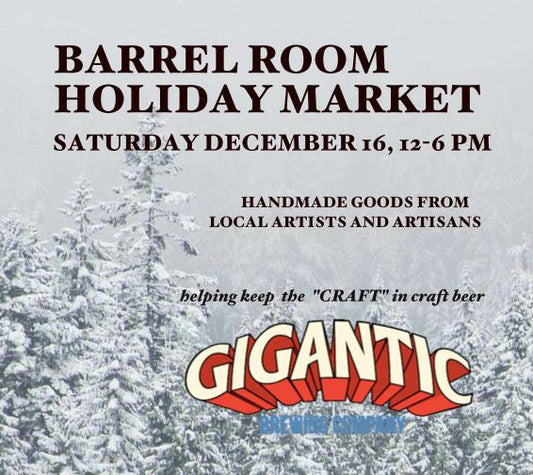 Barrel Room Holiday Market Promo