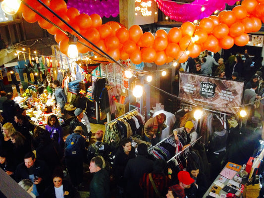 People at Portland Night Market