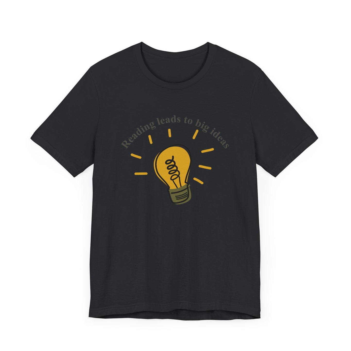 Lightbulb Reading Unisex Tee