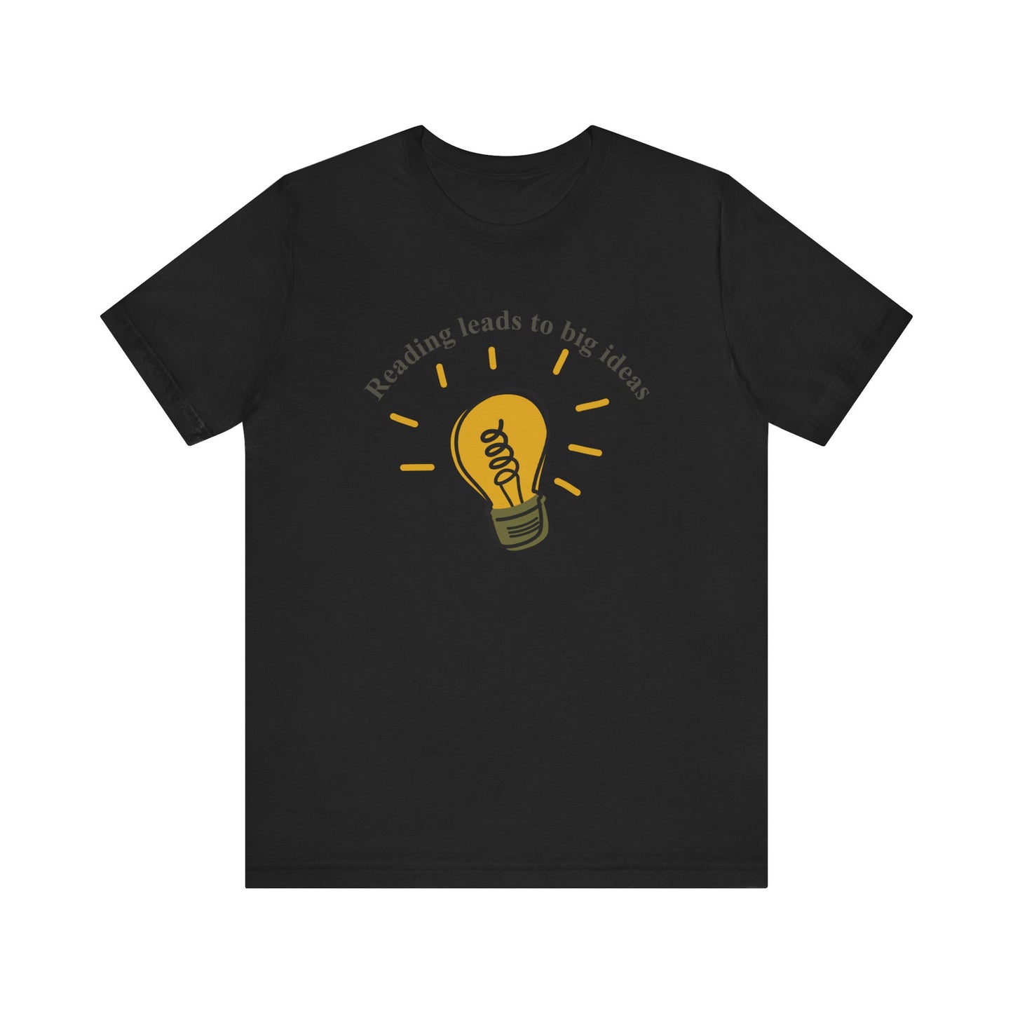 Lightbulb Reading Unisex Tee