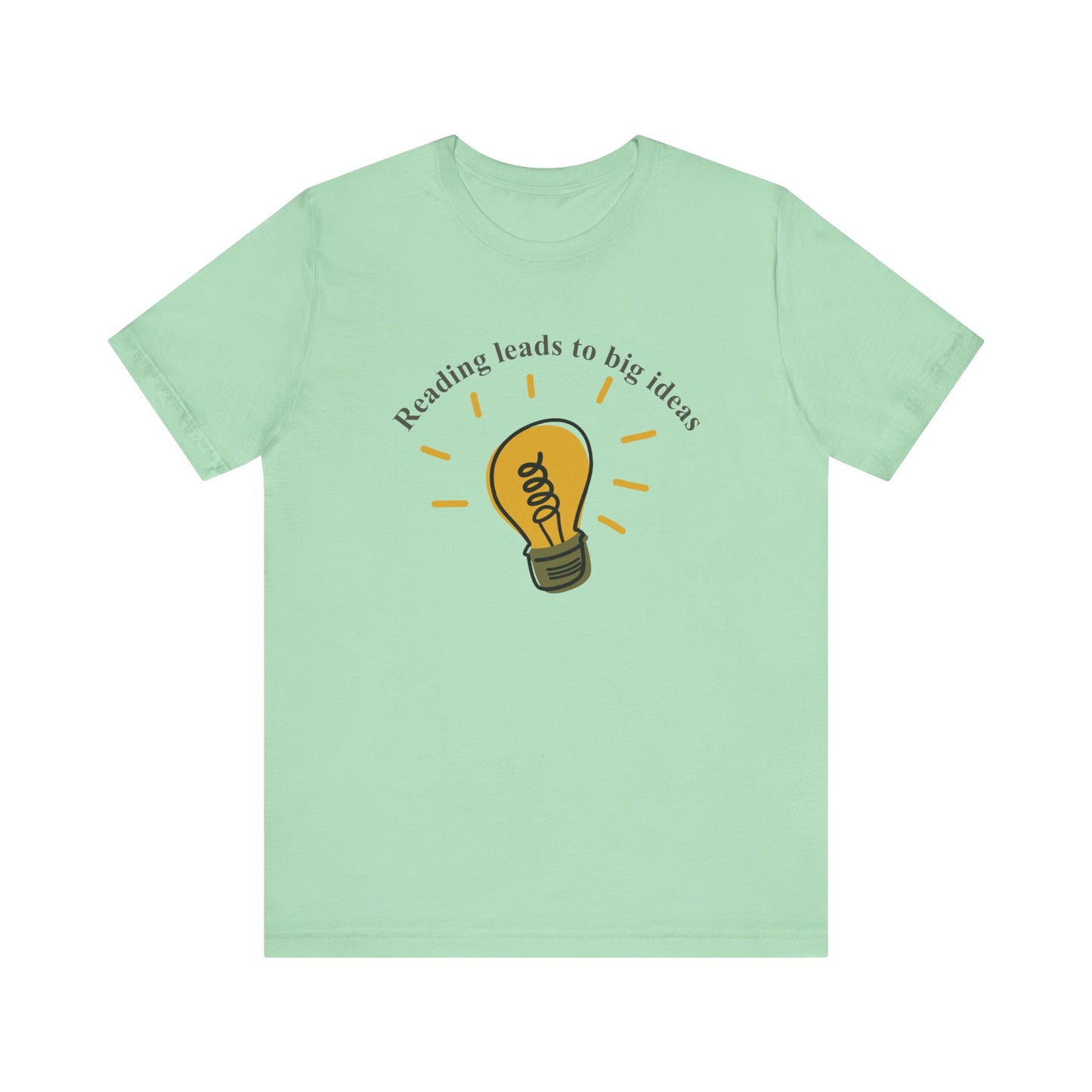 Lightbulb Reading Unisex Tee