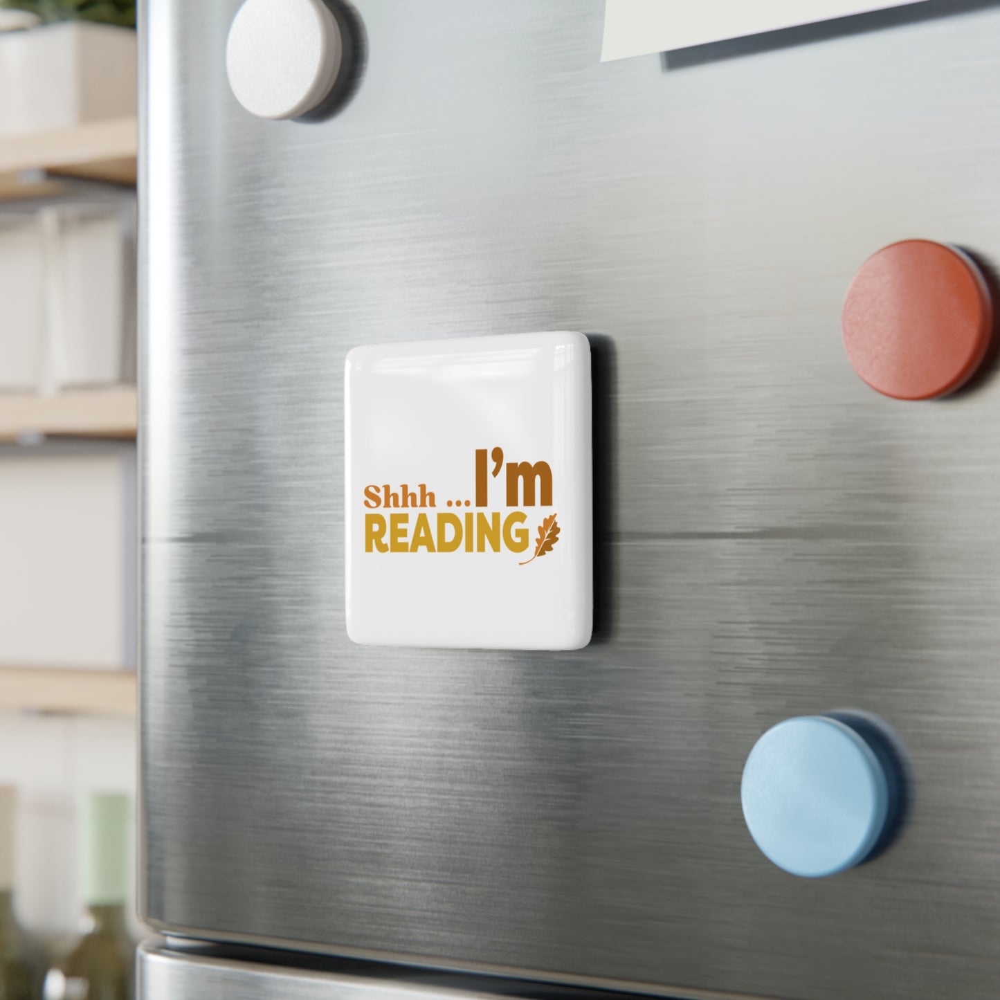 Porcelain Magnet, Square