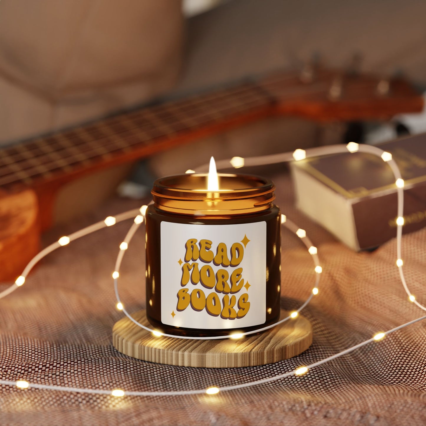 Soy Candle - Read More Books