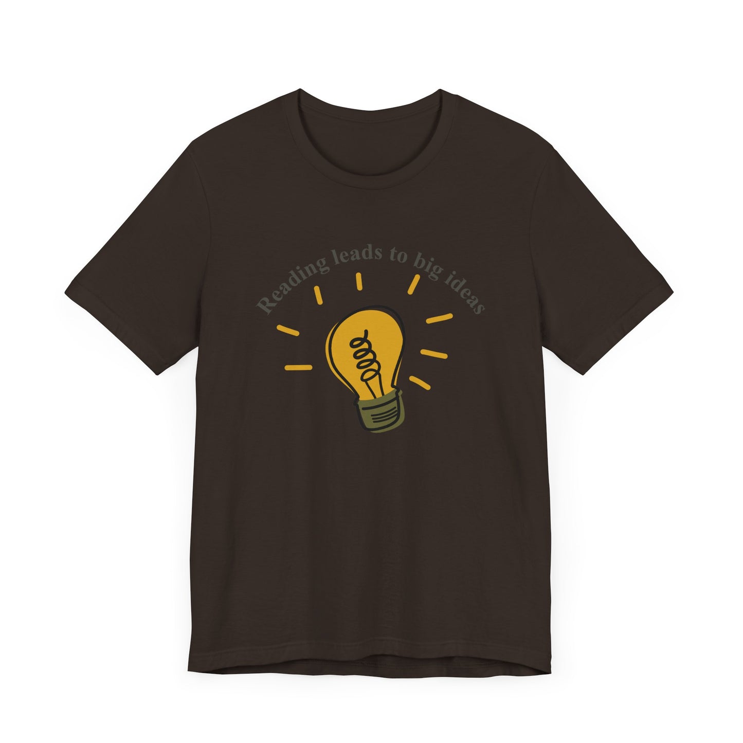 Lightbulb Reading Unisex Tee