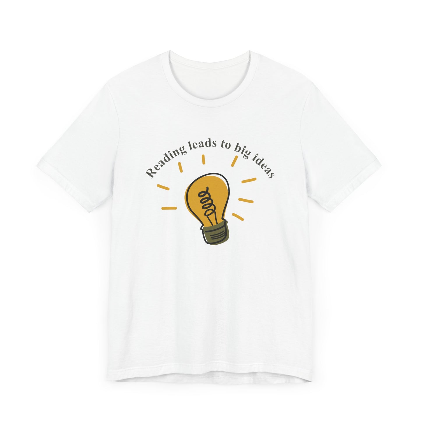 Lightbulb Reading Unisex Tee