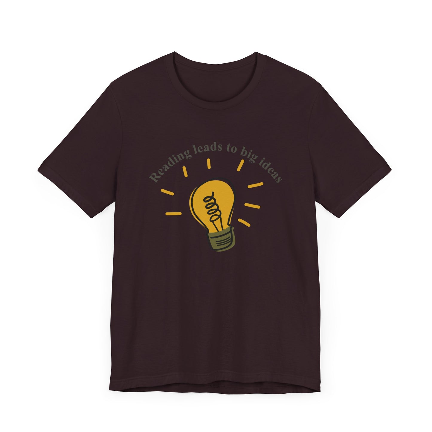 Lightbulb Reading Unisex Tee