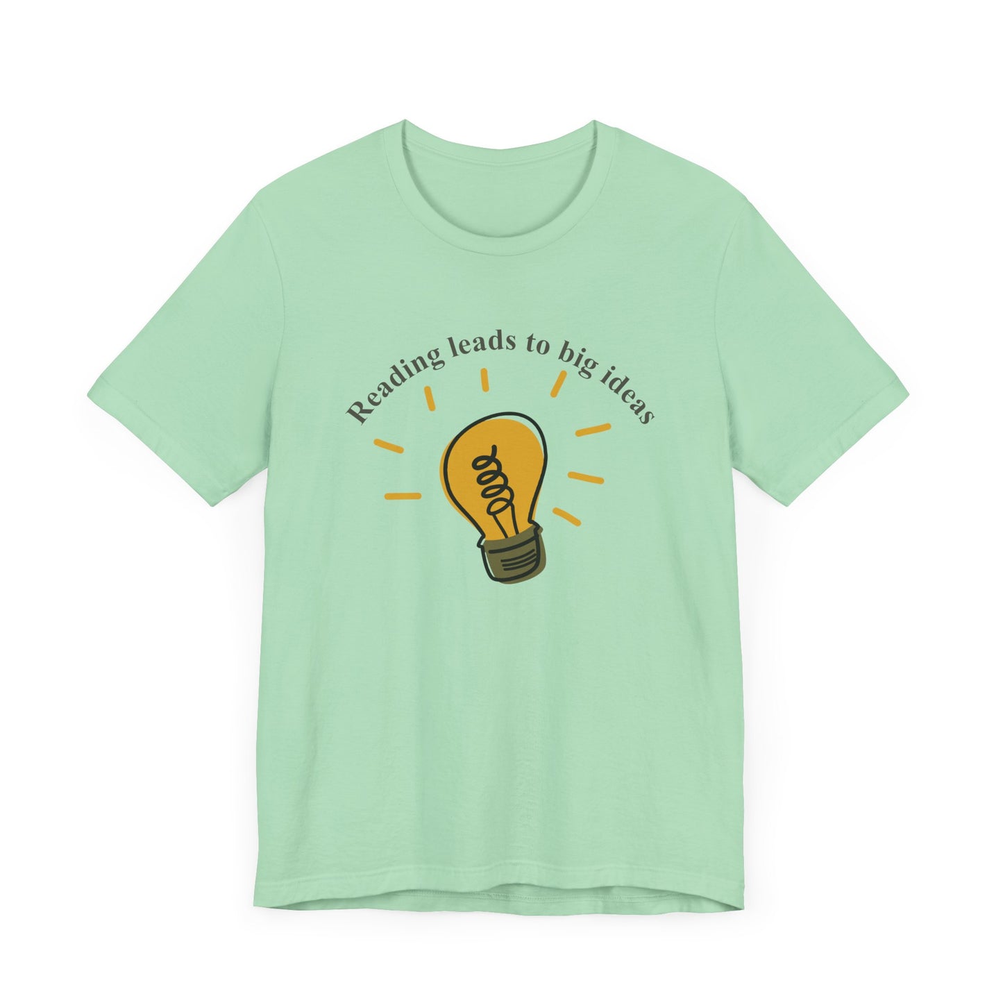 Lightbulb Reading Unisex Tee