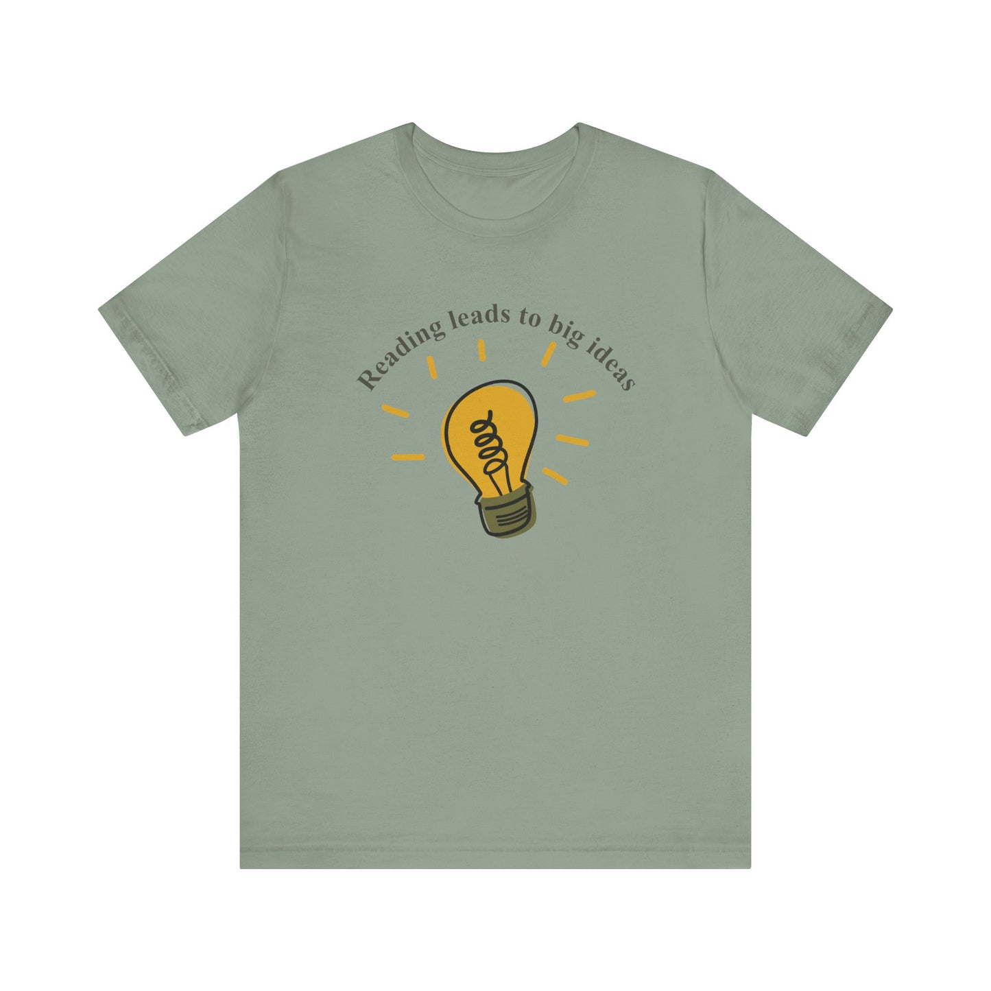 Lightbulb Reading Unisex Tee