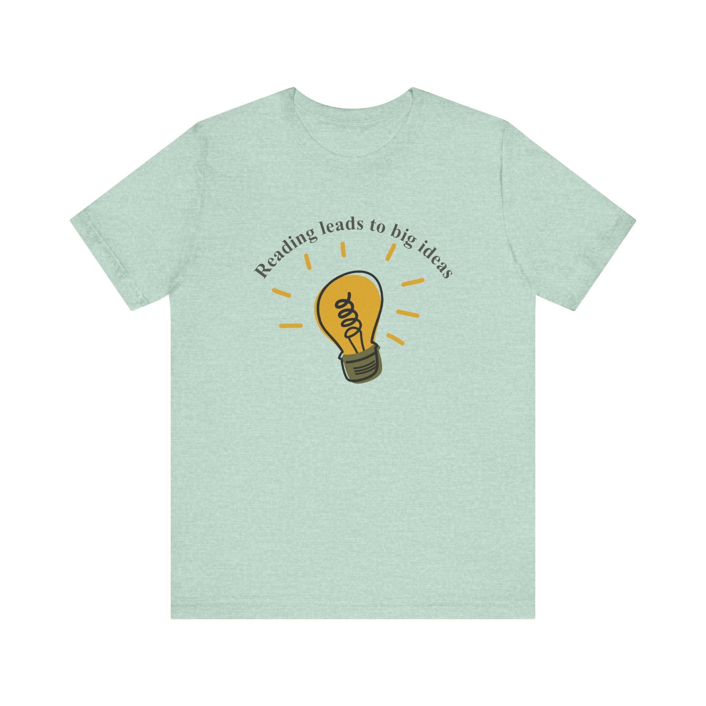 Lightbulb Reading Unisex Tee