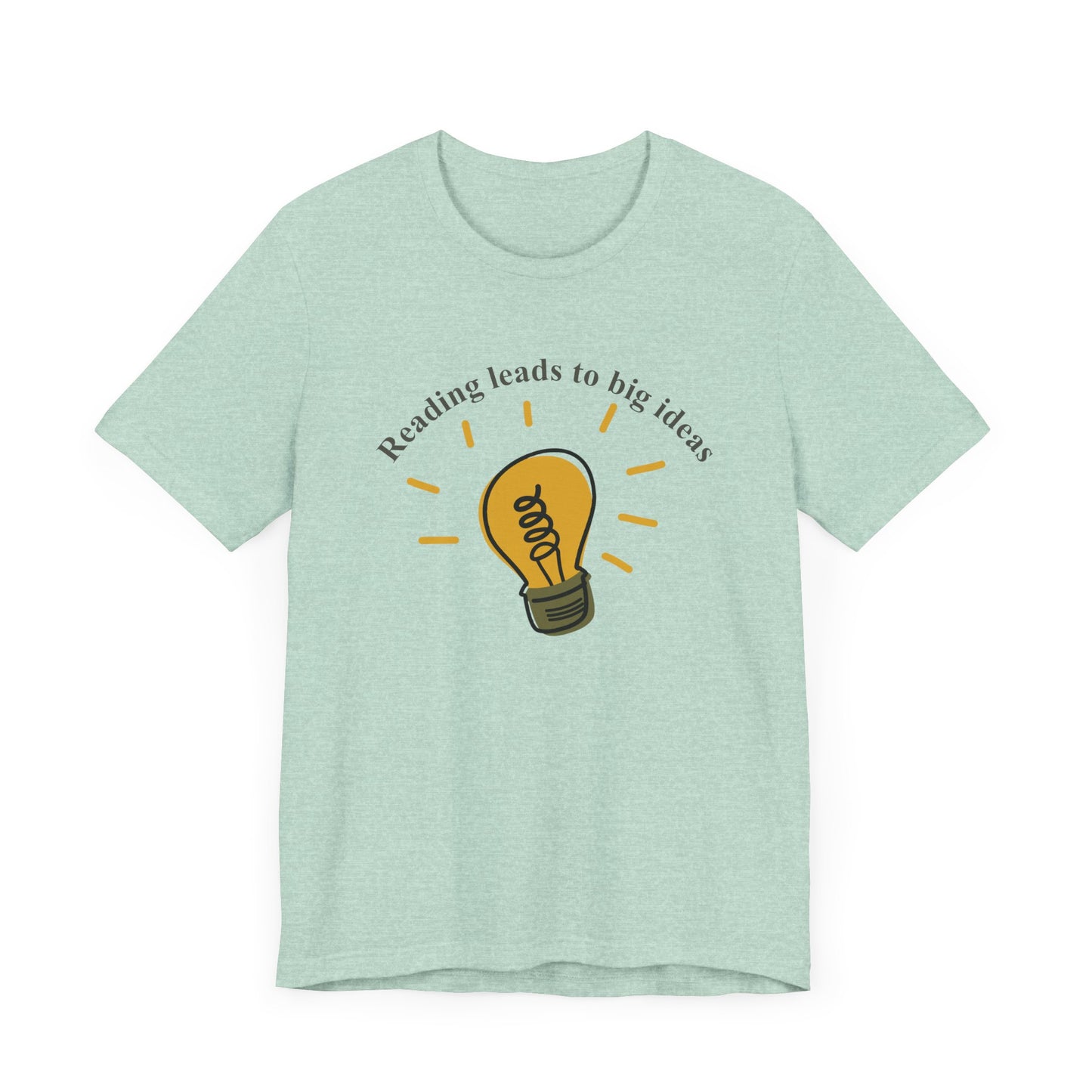Lightbulb Reading Unisex Tee
