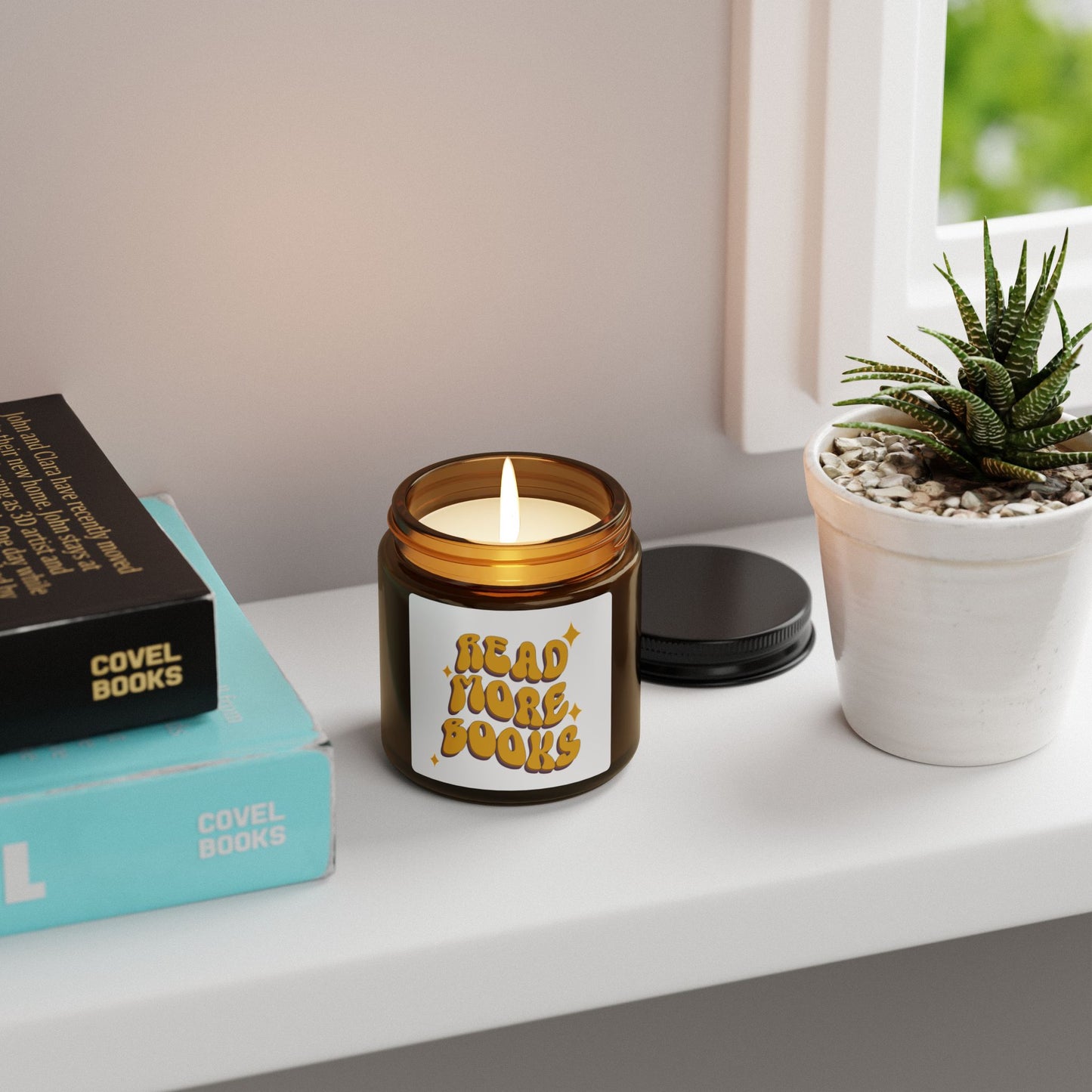 Soy Candle - Read More Books