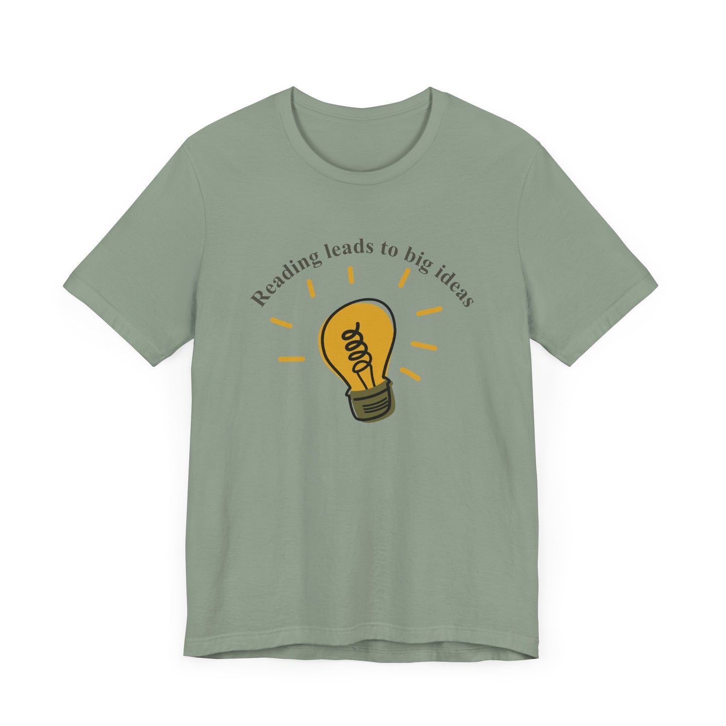 Lightbulb Reading Unisex Tee