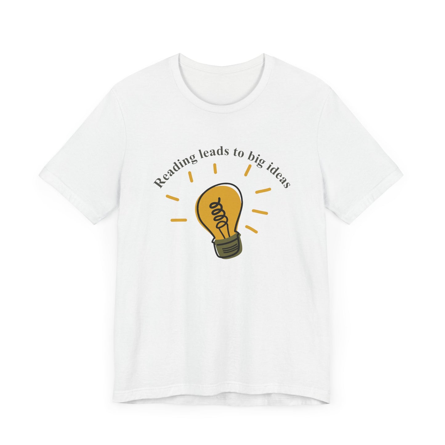 Lightbulb Reading Unisex Tee