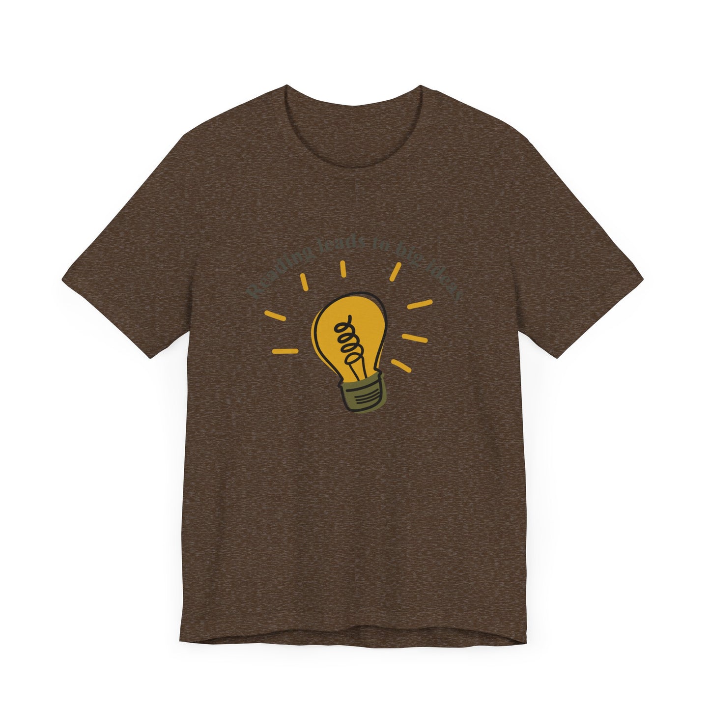 Lightbulb Reading Unisex Tee
