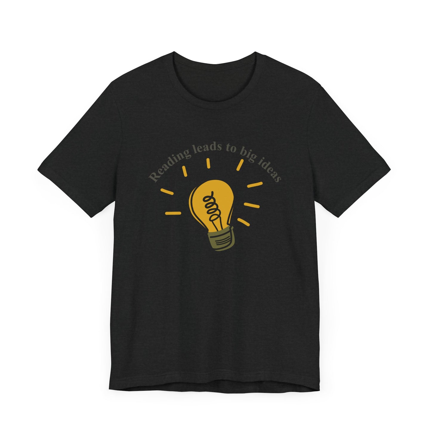 Lightbulb Reading Unisex Tee
