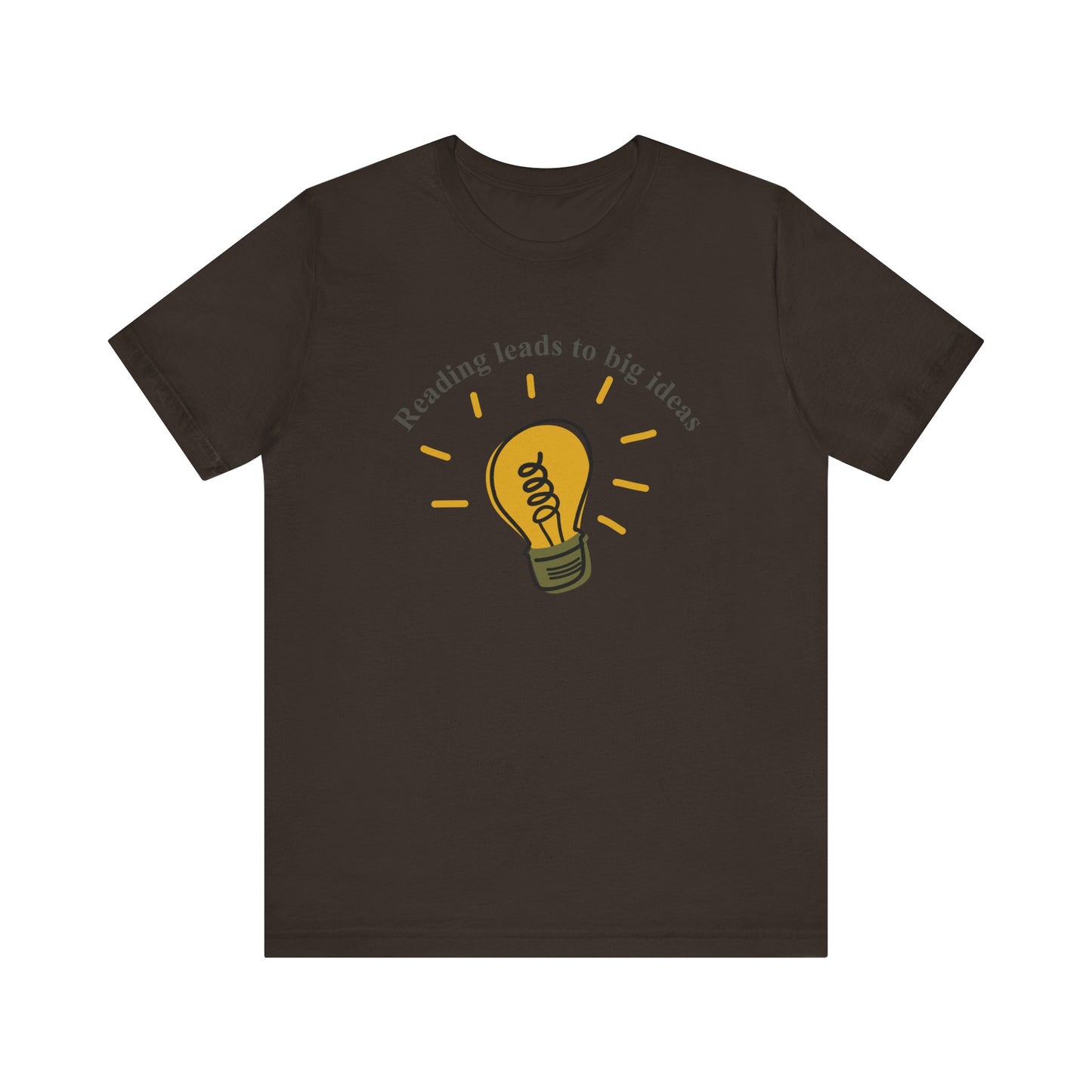 Lightbulb Reading Unisex Tee