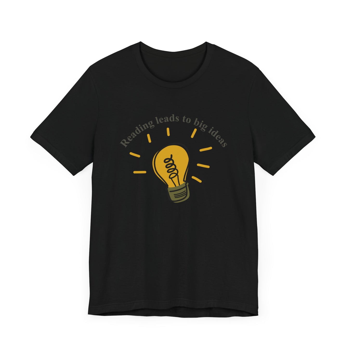 Lightbulb Reading Unisex Tee