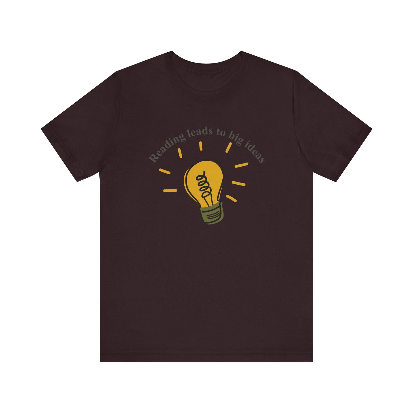 Lightbulb Reading Unisex Tee