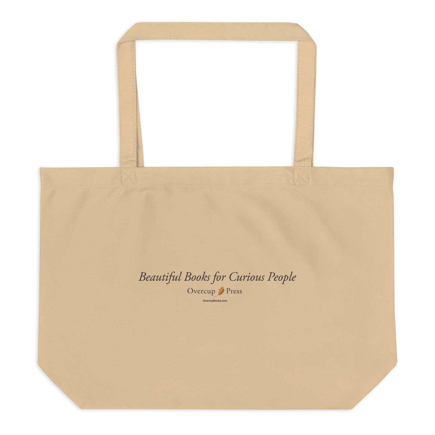 Large organic tote bag