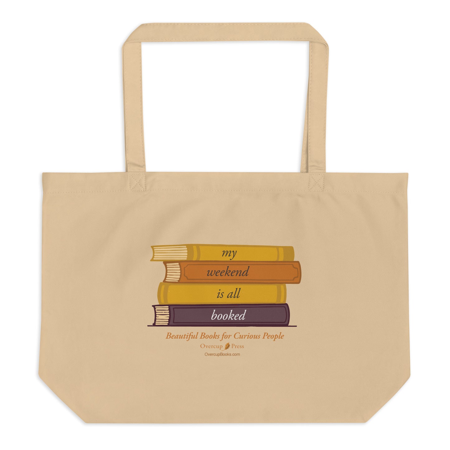 Large organic tote bag