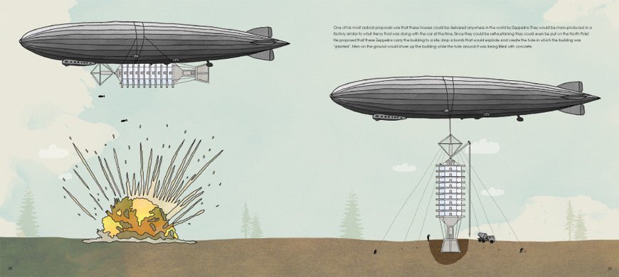 A look inside the pages of Buckminster Fuller Poet of Geometry by Cole Gerst