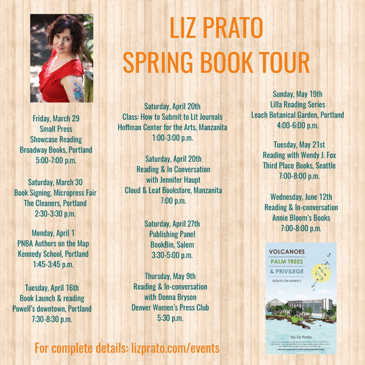 Liz Prato Spring Book Tour 4/1