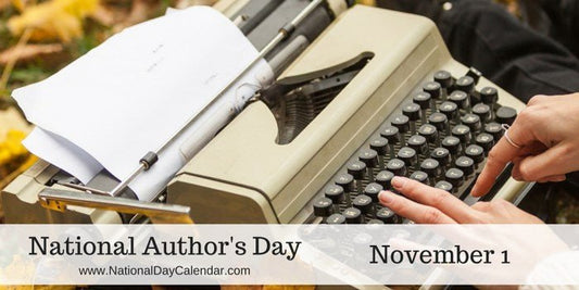 National Author's Day banner