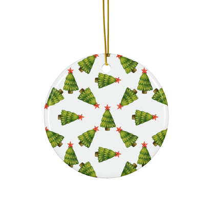 Ceramic Ornament, 4 Shapes