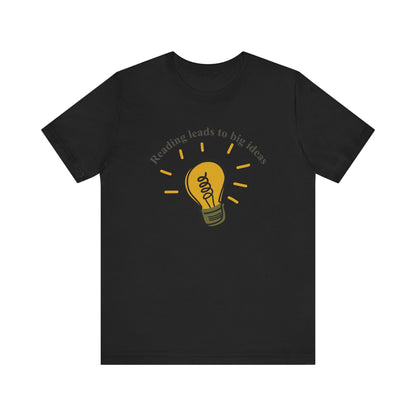 Lightbulb Reading Unisex Tee