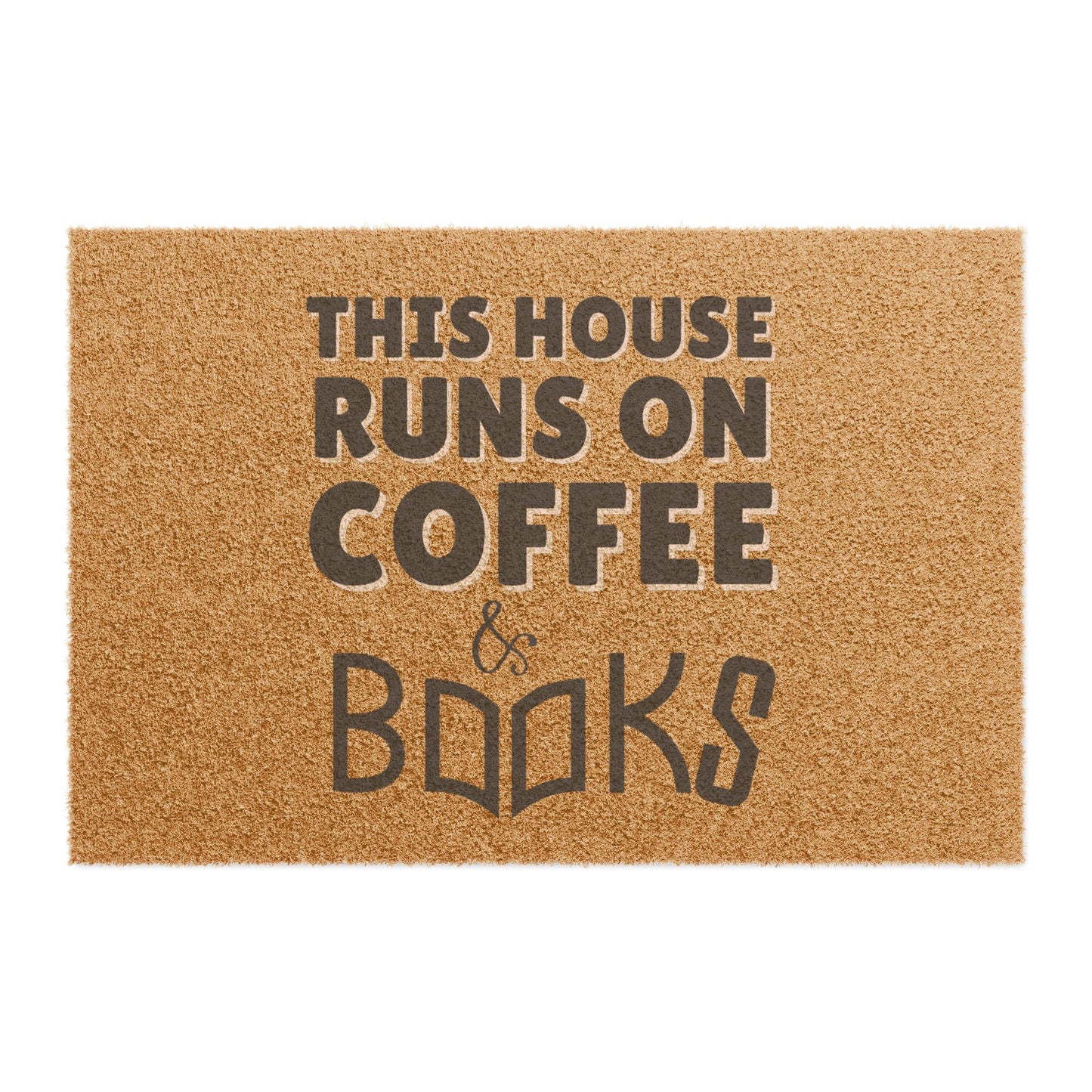 Coffee and Books Doormat