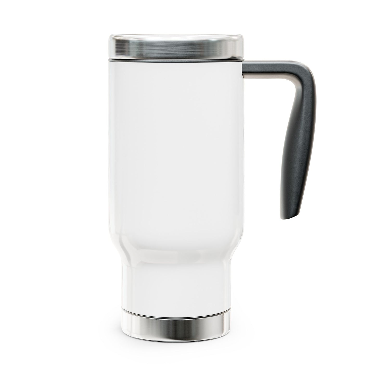 Stainless Steel Travel Mug with Handle, 14oz