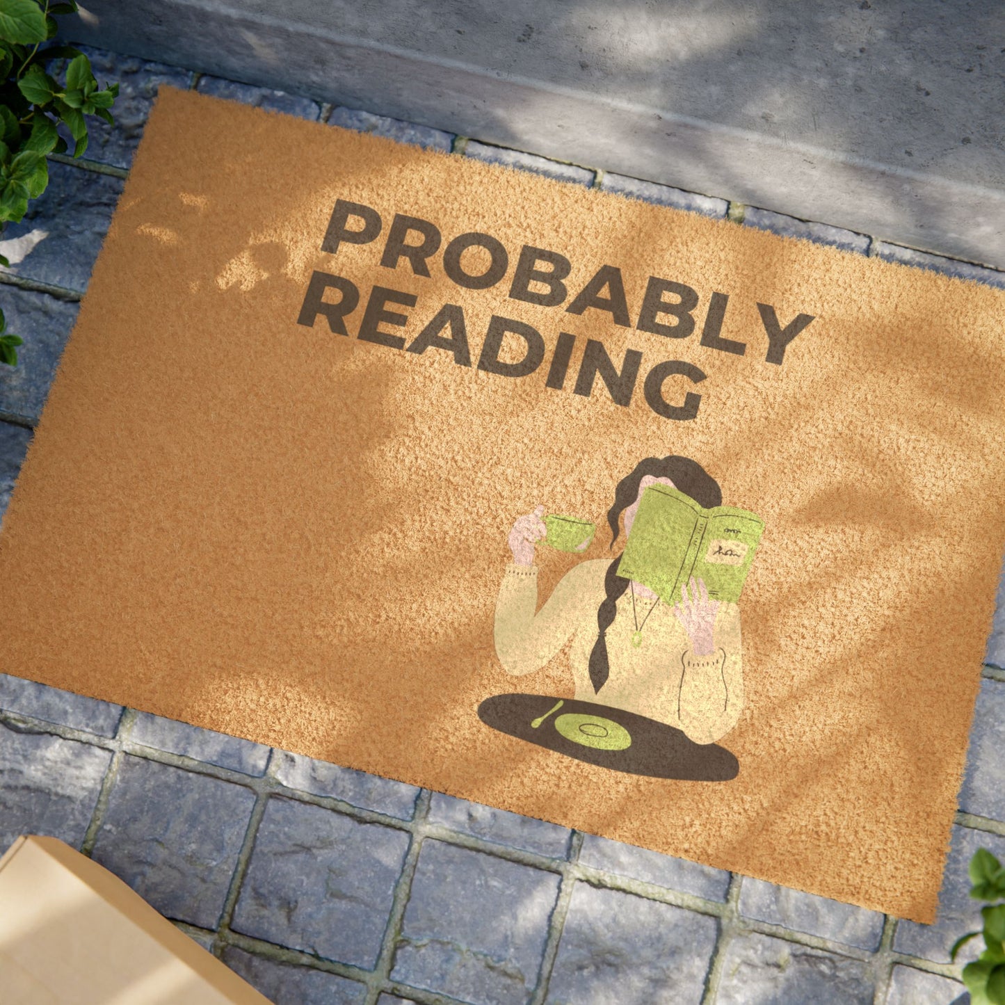 Doormat - Probably Reading Funny Entrance Mat