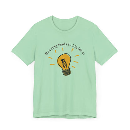 Lightbulb Reading Unisex Tee