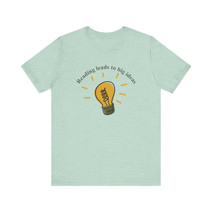 Lightbulb Reading Unisex Tee