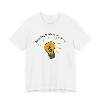 Lightbulb Reading Unisex Tee