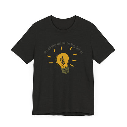 Lightbulb Reading Unisex Tee