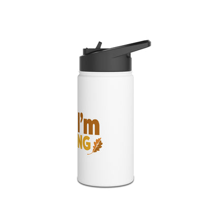 Stainless Steel Water Bottle, Standard Lid