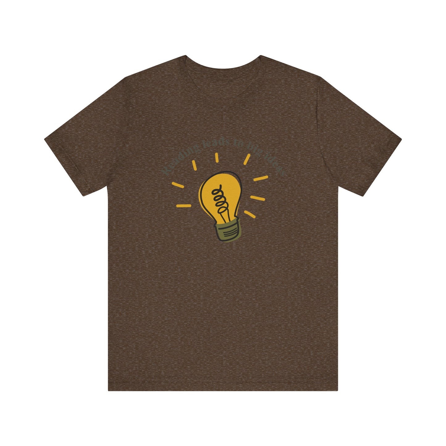 Lightbulb Reading Unisex Tee