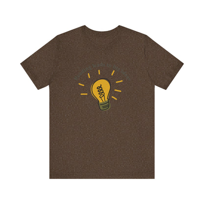 Lightbulb Reading Unisex Tee