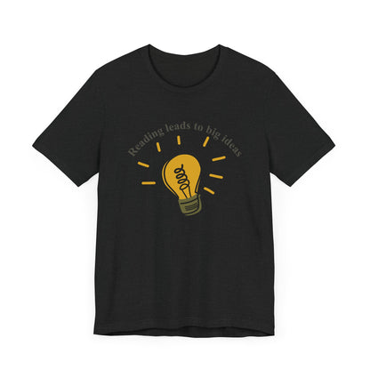 Lightbulb Reading Unisex Tee