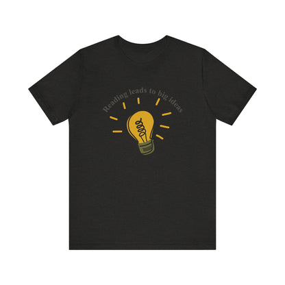 Lightbulb Reading Unisex Tee